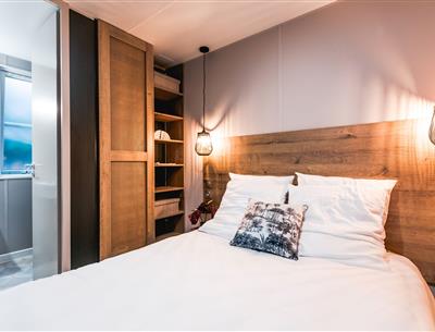 Panorama huisje stacaravan te huur premium camping Kost Ar Moor fouesnant bretagne
