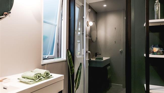 Panorama huisje stacaravan te huur premium camping Kost Ar Moor fouesnant bretagne