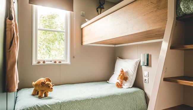 stacaravan Huisje te huur 3 slaapkamers jacuzzi spa camping Kost Ar Moor fouesnant bretagne