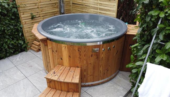 Sauna Nordic bad Spa Camping Fouesnant