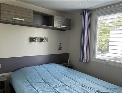 stacaravan Huisje te huur 2 slaapkamers jacuzzi spa camping Kost Ar Moor fouesnant bretagne