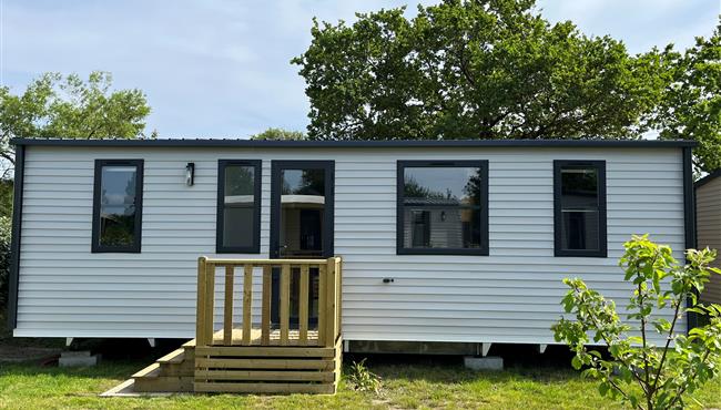 stacaravan Huisje te huur 3 slaapkamers jacuzzi spa camping Kost Ar Moor fouesnant bretagne