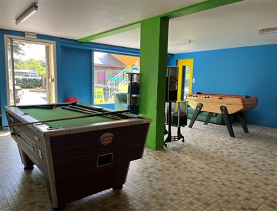Speelkamer camping Kost Ar Moor Fouesnant Finistere