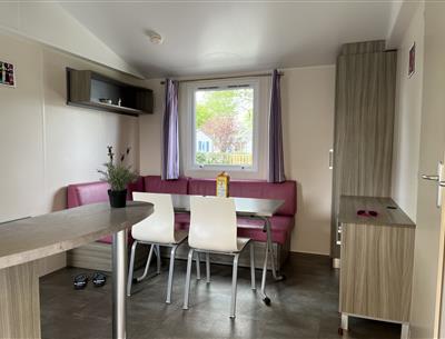 Stacaravan Grand Confort te huur op camping KostArMoor in Fouesnant