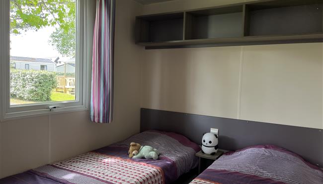 Stacaravan Grand Confort te huur op camping KostArMoor in Fouesnant