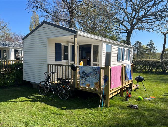 Stacaravan Pacifique te huur op camping KostArMor in Fouesnant