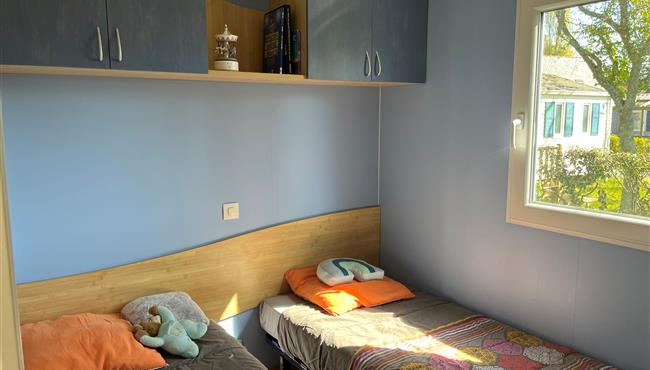 Stacaravan Pacifique te huur op camping KostArMor in Fouesnant
