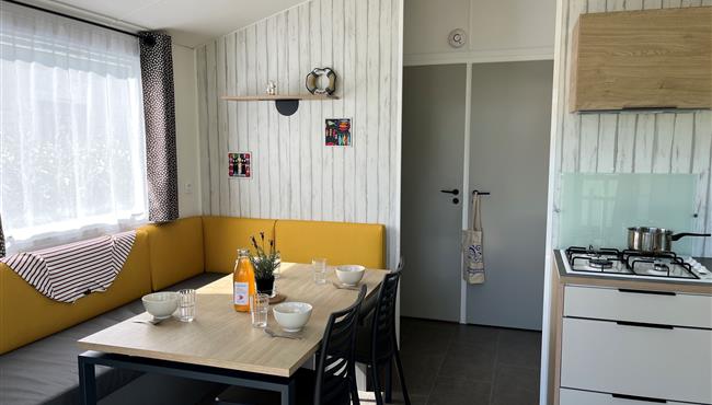 verhuur van stacaravans Panorama camping Kost-Ar-Moor