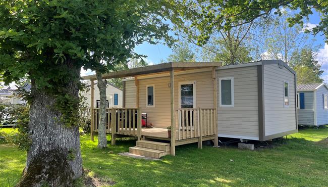 stacaravan Grand confort Supérieur camping Kost Ar Moor Fouesnant