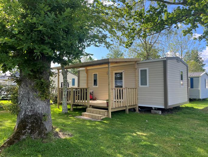 stacaravan Grand confort Supérieur camping Kost Ar Moor Fouesnant