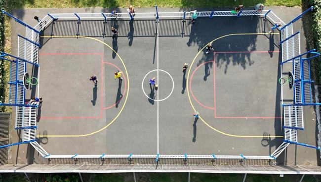 voetbalwedstrijd op camping kostarmoor fouesnant sud finistere