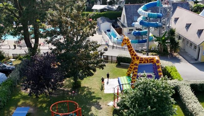  geweldige glijbaan op de 4-sterren camping Kost-Ar-Moor