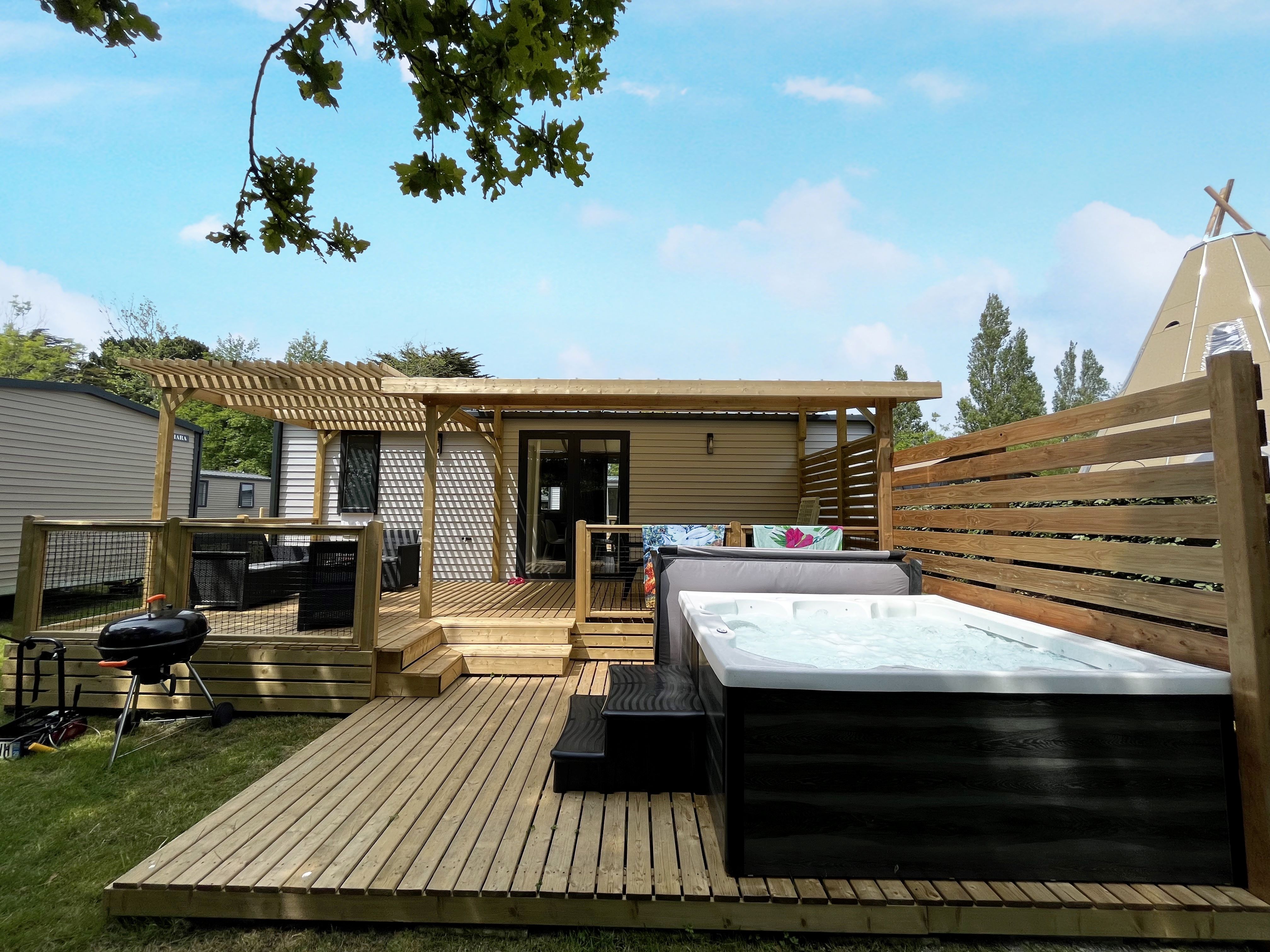 Camping fouesnant zwembad strand Finistere