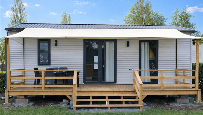 Stacaravan te huur op camping Kost Ar Moor in Fouesnant