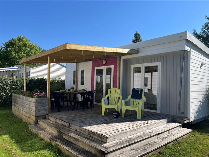 Stacaravan Déclik Riviera Camping Kost ar Moor Fouesnant
