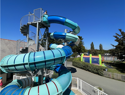 Waterpark van Camping Kost Ar Moor in Fouesnant - Les Glénan.