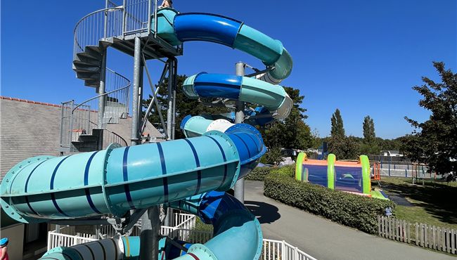 Waterpark van Camping Kost Ar Moor in Fouesnant - Les Glénan.